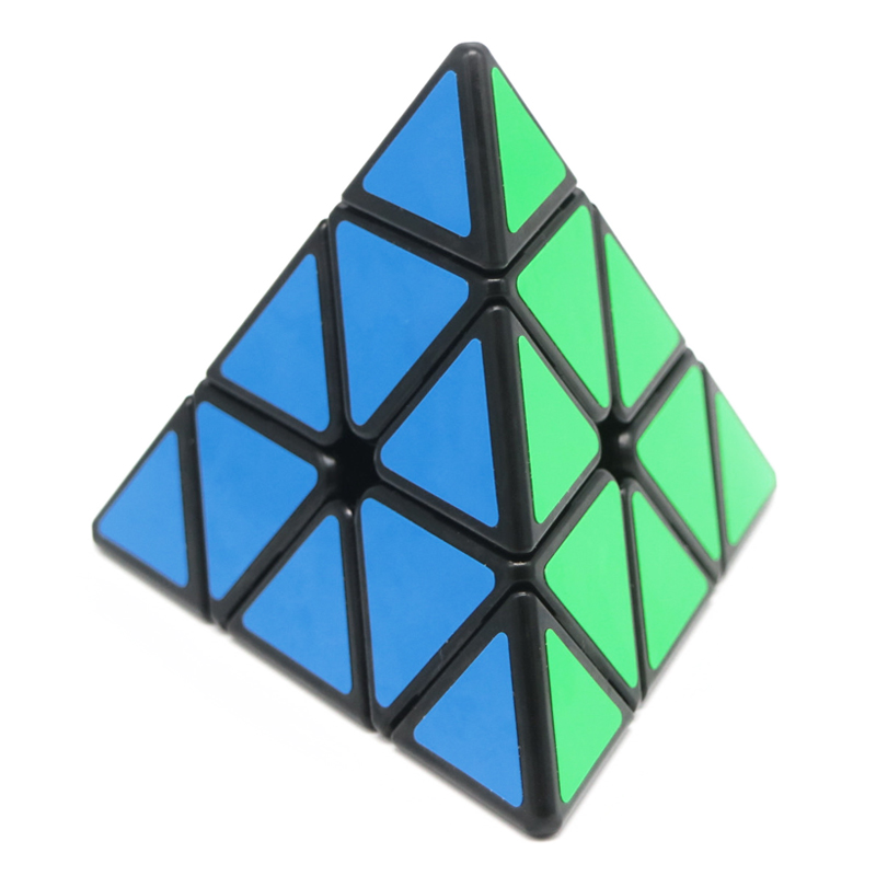 Kids’ Pyramid Themed Large Colorful Plastic Magic Cube